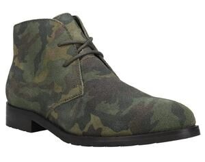 Dingo Mens Opie Lace up Ankle Boots US 8 D Green Camo Leather NWOB